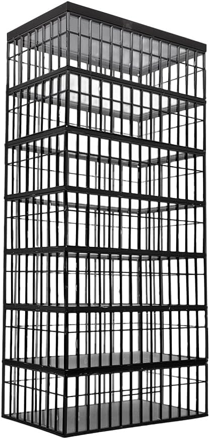 Outland Models Modern 7-Story Commercial Building Full Glass 1:87 HO Scale