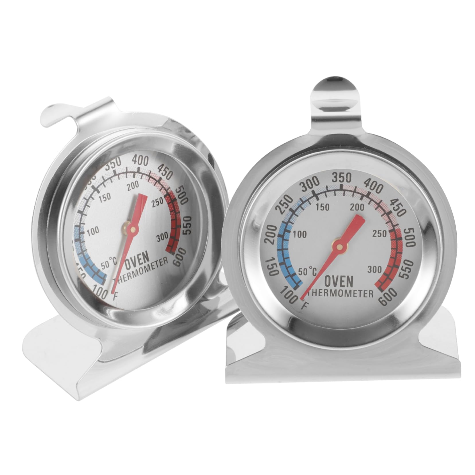 Unomor 2pcs Oven Thermometer High Temperature Baking Thermometer for Accurate Cooking for Chef Grill and Oven Use Easy to Read Dial