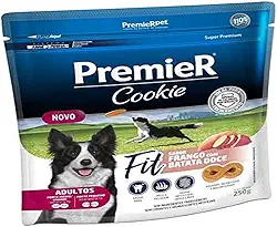 PREMIER COOKIE CAES ADULTO FIT BATATA DOCE 250G
