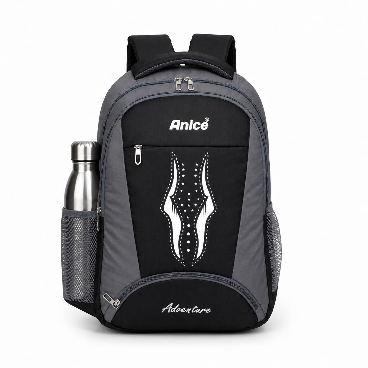 anice 5L Laptop Backpack for Men & Women with Bottle Pocket | Padded Shoulder Straps, Multi Compartments | Travel & College Bag School Bag-picture-47