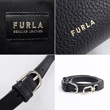 【ハンドルスカーフ付】FURLA フルラ　ネットミニ トート 黒 2wayバッグ ハンドルスカーフ付】FURLA フルラ ネットミニ トート 黒 2way