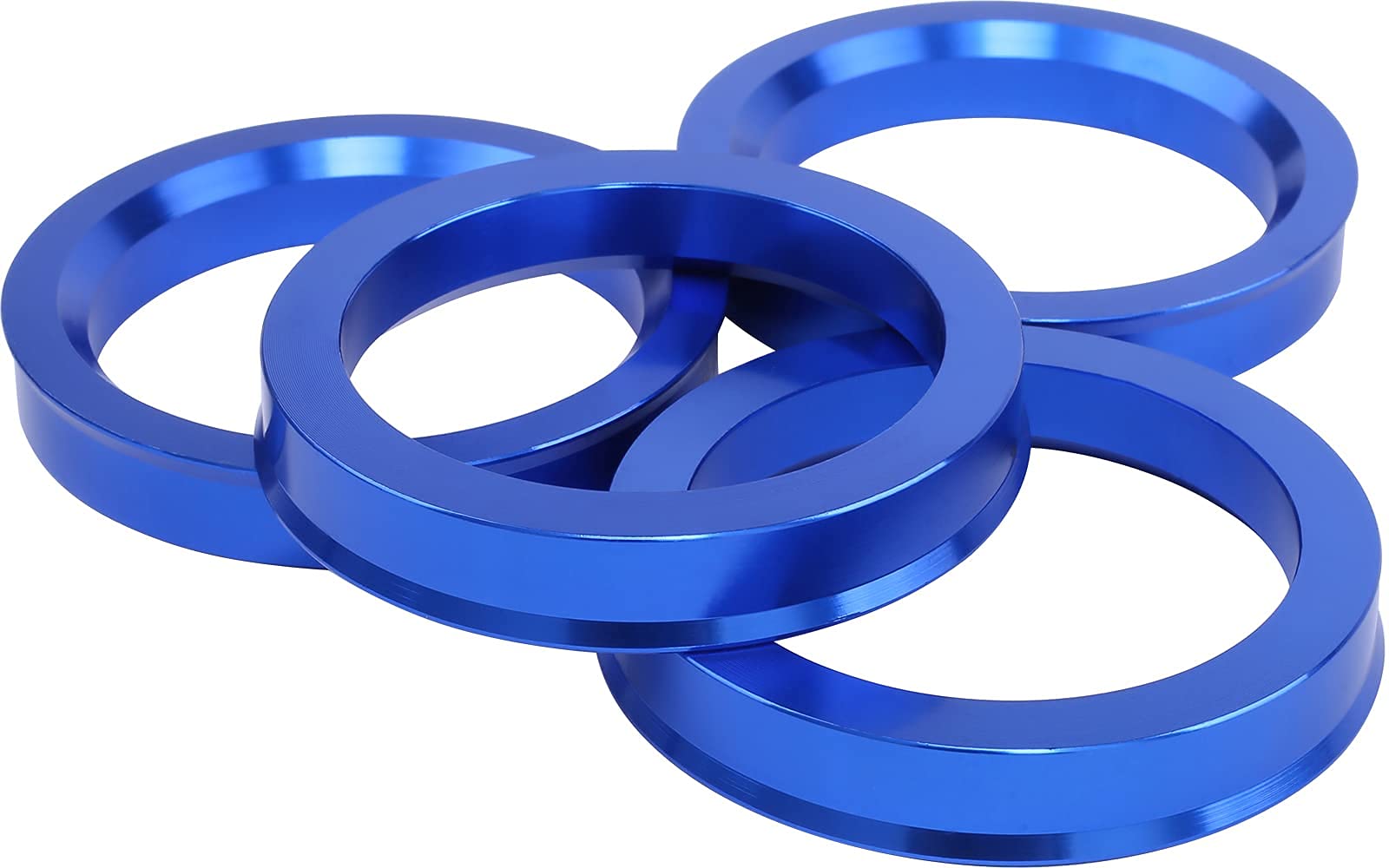 87.1 to 106 Hub Centric Rings (Pack of 4) Aluminium Alloy Wheel Center Rings Hubrings 106 to 87.1 ID=87.1mm OD=106mm