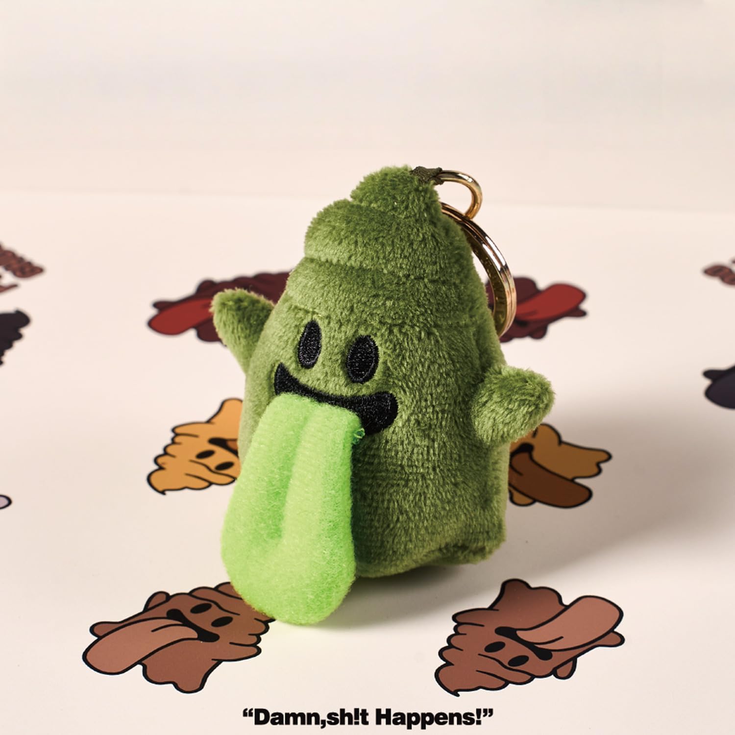 GRAF&WU Poop Ghost Series Blind Box, Random Design Plush Action Figures Collectible Toys Home Decorations for Gifts (1 Figure)