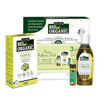 INDUS VALLEY Hair Softener Pack -(30g,25+5=30ml)