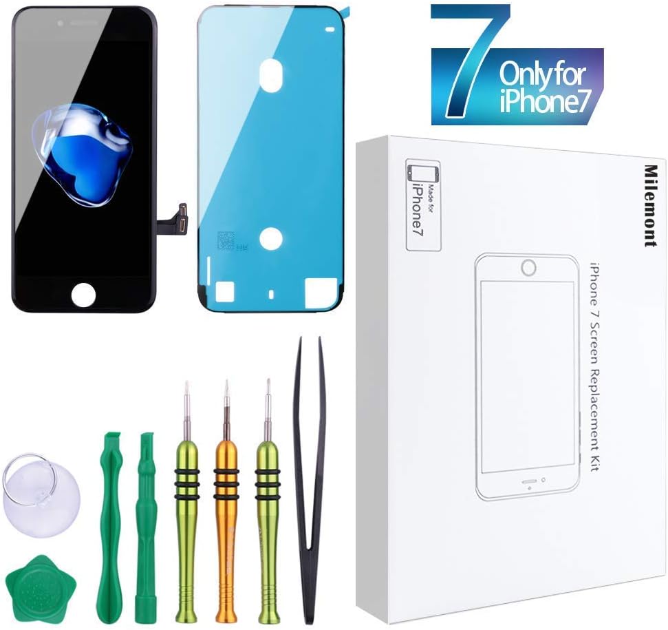 Screen Replacement for iPhone 7 Digitizer Repair LCD replacement Kit iPhone 7(4.7inch) scrren assembly Black