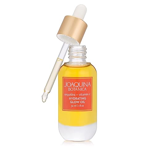 Joaquina Botánica - Orquídea Vitamina C Aceite hidratante brillante para la cara Potentemente limpio Refrescantemente vibrante cuidado natural de