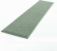 Tapete Passadeira Macarrão Antiderrapante 40x110cm Corttex – Estilo Bolinhas, Cozinha e Lavanderia, Conforto e Segurança (Verde Claro)