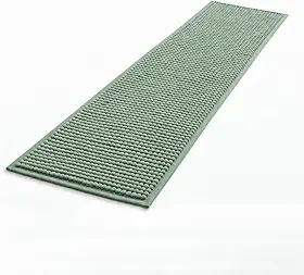 Tapete Passadeira Macarrão Antiderrapante 40x110cm Corttex – Estilo Bolinhas, Cozinha e Lavanderia, Conforto e Segurança (Verde Claro)