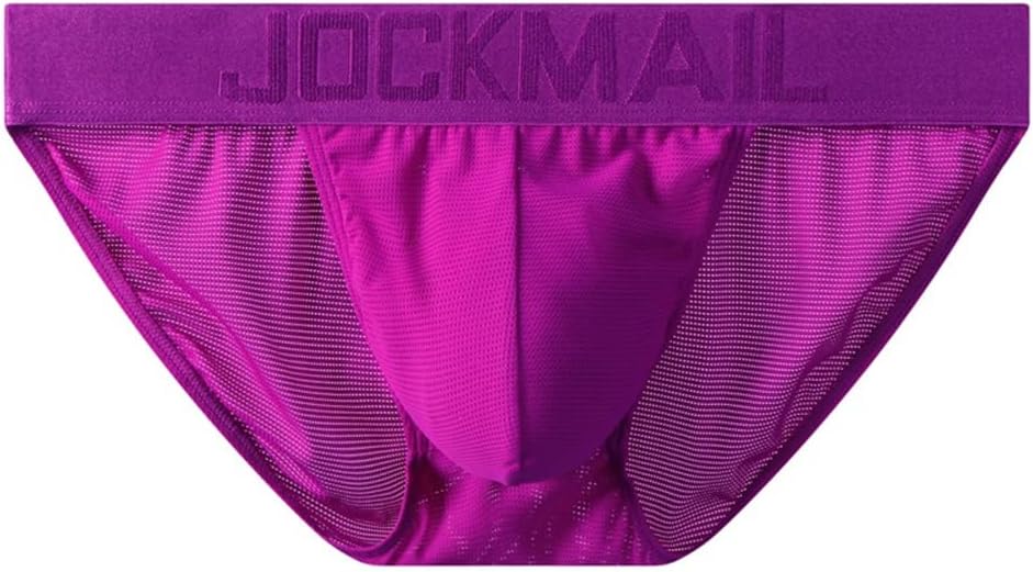 JOCKMAIL Low Waist Mens Briefs Underwear Breathable Mesh Comfort Underwear Briefs Men Underpants