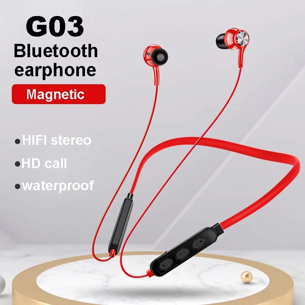 écouteurs Sport Android IOS Écouteurs Sans Fil Bluetooth 5.0 Avec Réduction De Bruit Autonomie 24h Boîtier Charge