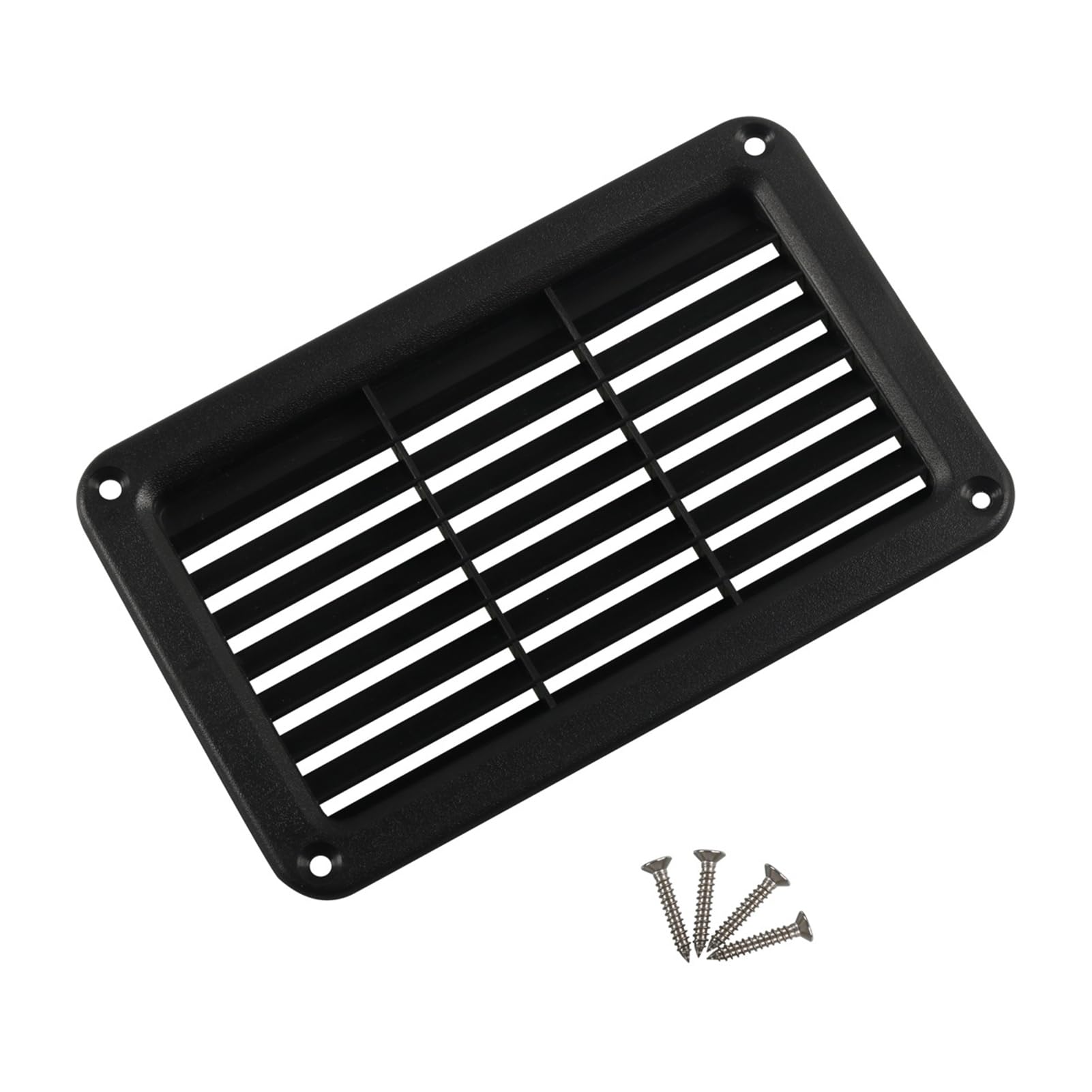AUYXSSZ Motorhome Roof Vent Panel Durable Roof Vent Panel Ventilation Replacement RV Parts With Screws Ventilation Grill Louver Air Outlet Plate