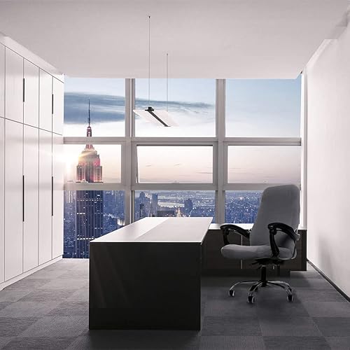 Miniatura 2 de Deisy Dee - Fundas para silla de oficina para computadora, para silla de oficina y elástica, giratorias, solo fundas para silla C162