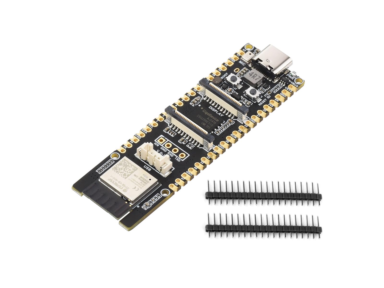 ESP32-P4-WIFI6 Development Board Adopts ESP32-P4 Module, Onboard ESP32-C6 and 32MB Nor Flash, Support Wi-Fi 6 and Bluetooth 5 / BLE, with MIPI-CSI, MIPI-DSI, USB 2.0 OTG, Microphone, etc.-image-14
