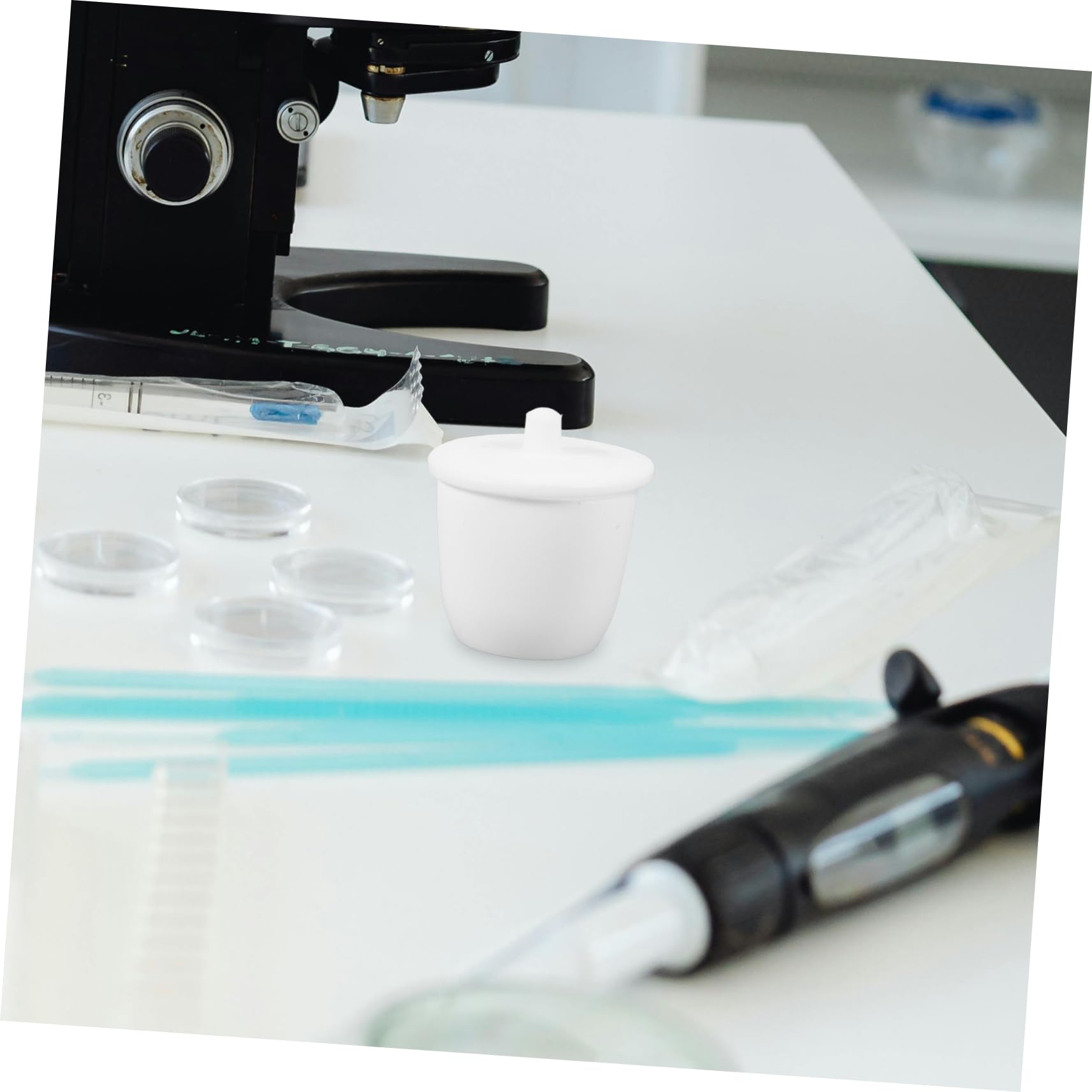 NAMOARLY Jewelry Crucible 30ml Melting Crucible with Lid for Forging Smooth Non-Stick Surface