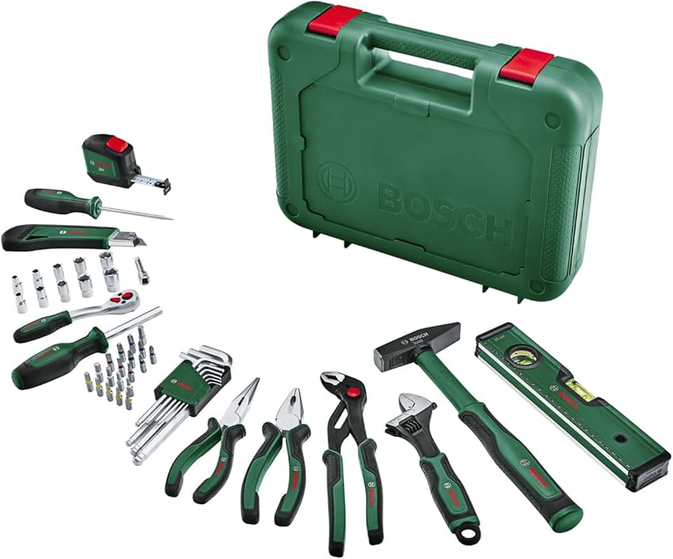 Advanced 52 Piece Hand Tool Set (Set of High Quality Tools f
