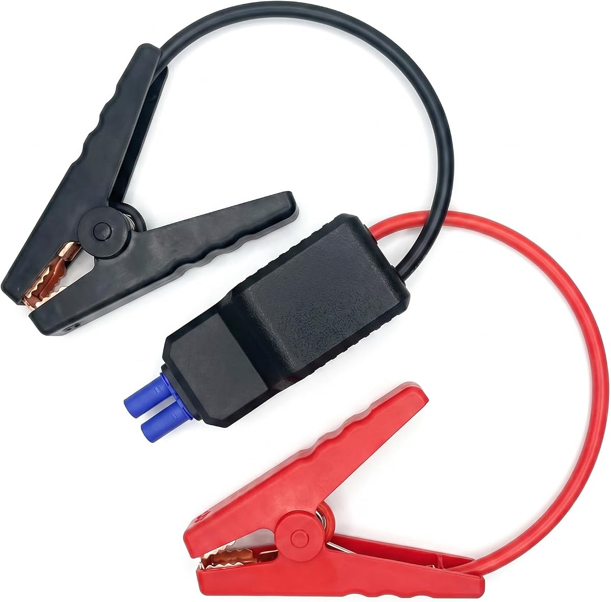 EC5 Battery Alligator Clip Jumper Cable, 12V Car Emergency Jump Starter Connector Wire with Positive Negative Clips for Auto Portable Jump Starter Power Bank (Red & Black)