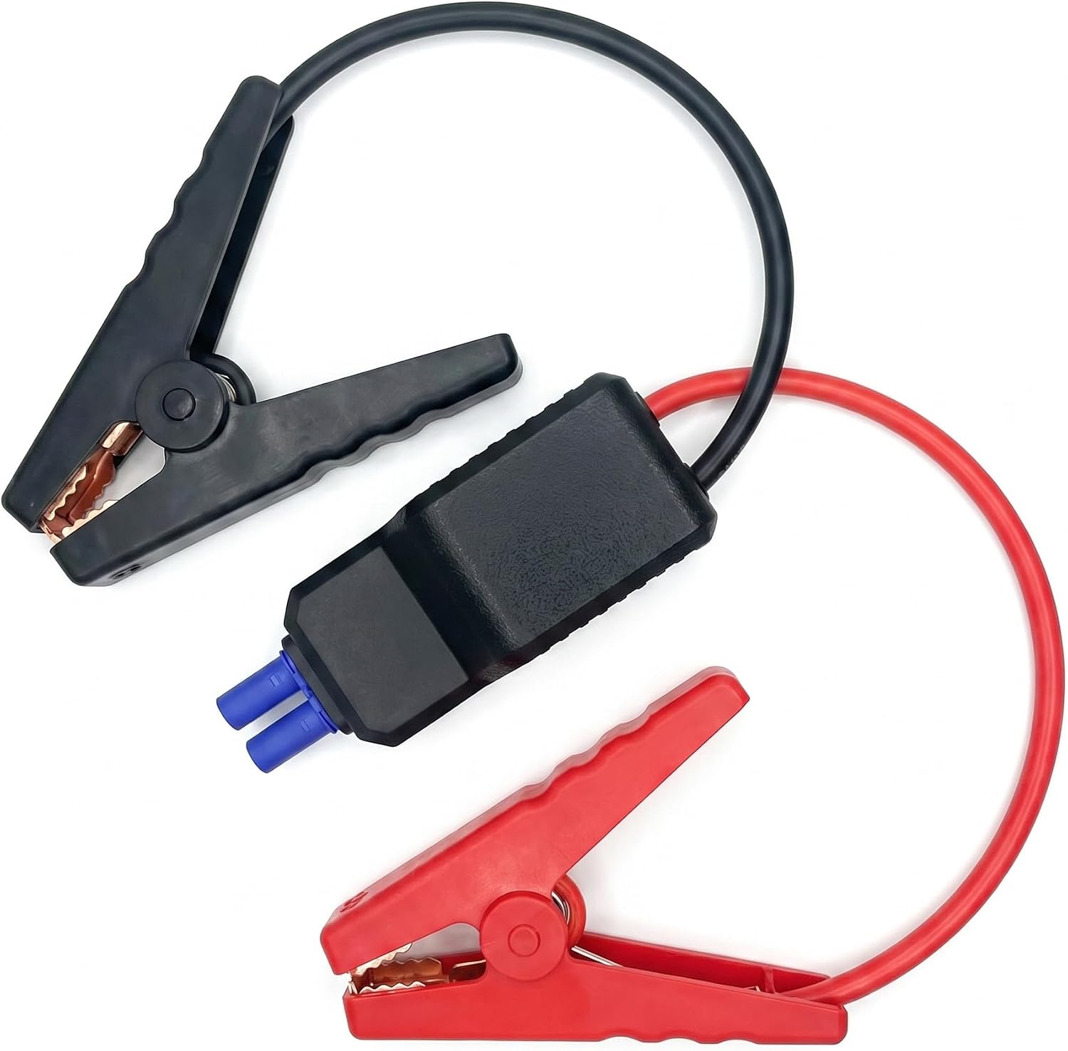 EC5 Battery Alligator Clip Jumper Cable, 12V Car Emergency Jump Starter Connector Wire with Positive Negative Clips for Auto Portable Jump Starter Power Bank (Red & Black)
