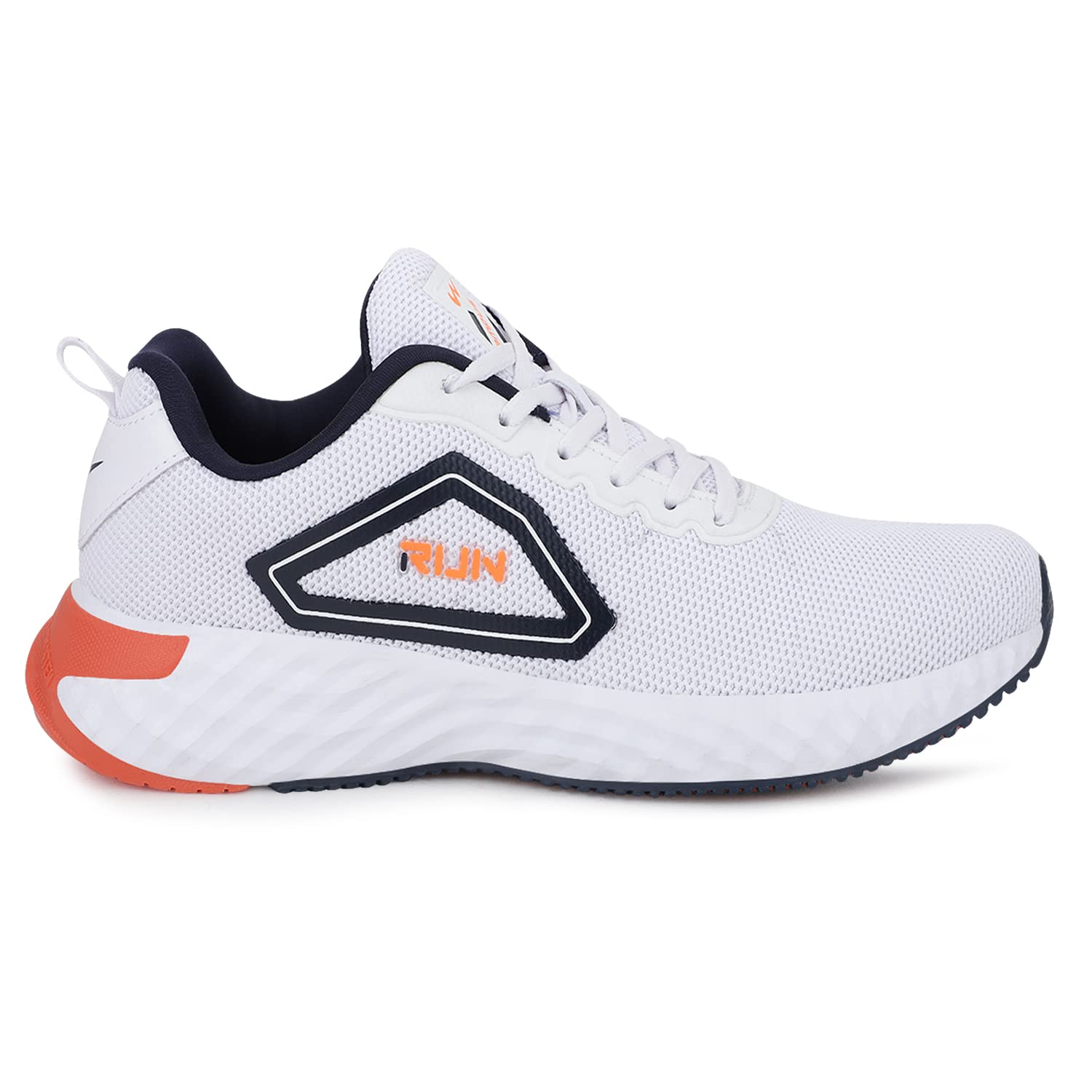 Campus Mens Run WHT/Navy Running Shoes - 10UK/India 6G-791 (B09LQLS345) Amazon Price History, Amazon Price Tracker