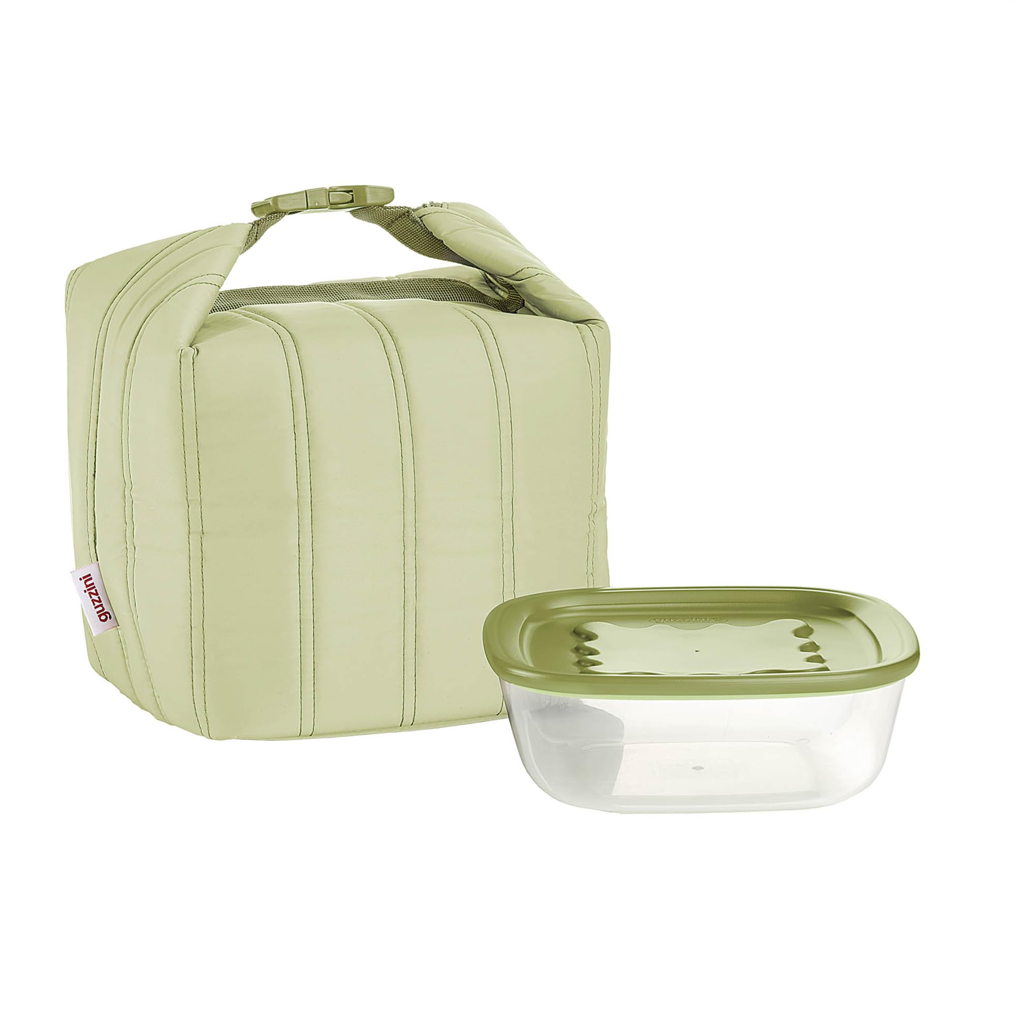 Guzzini - HANDY BIO - Set Borsa termica piccola con CONTENITORE SALVAFRESCHEZZA
