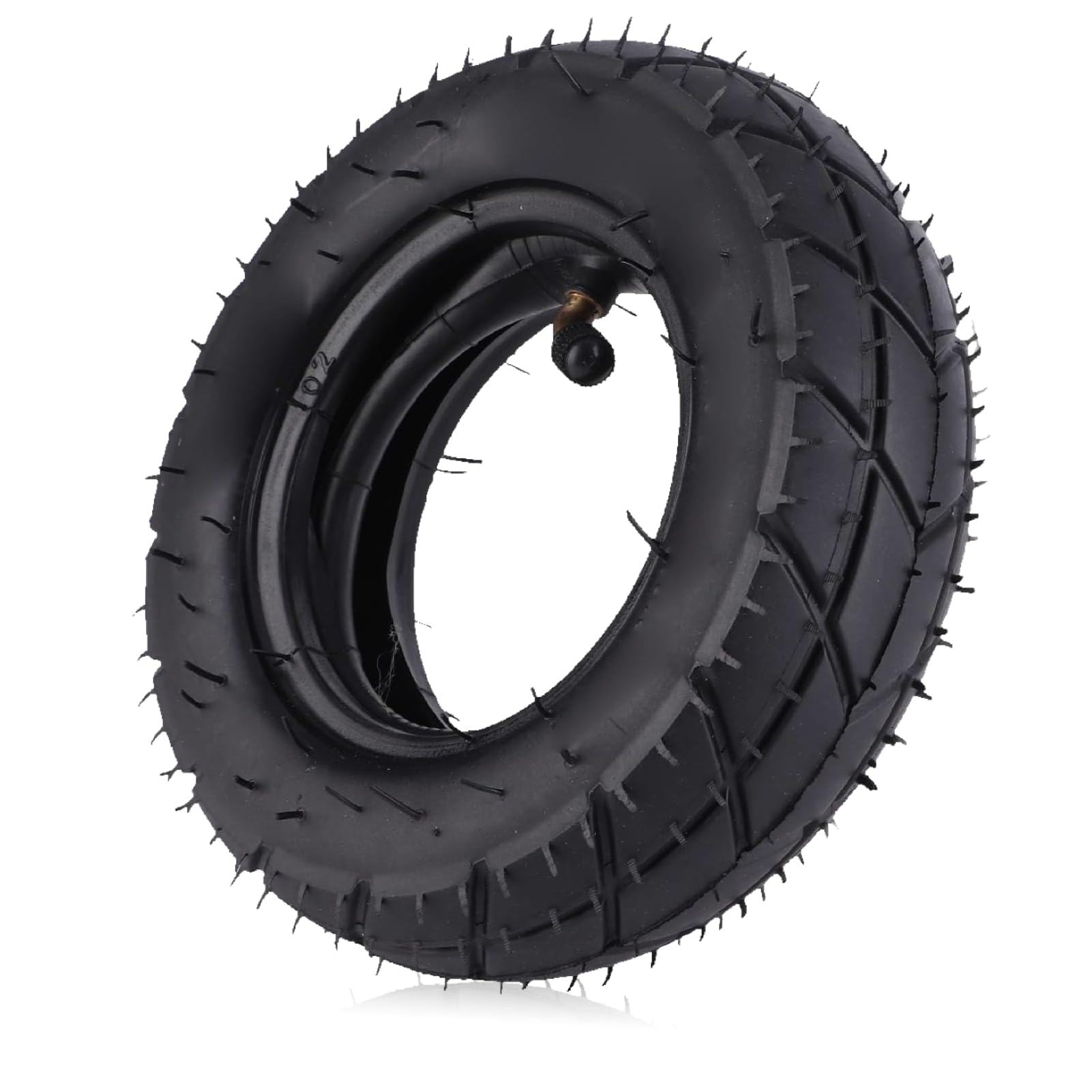 175x50 Electric Scooter Tire Set 7in Rubber Wheel Tyre Strong Grip Anti Slip Easy Installation Electric Scooter Parts Off-Road Tire and Inner Tube Set EBike Inner Tube Replacement