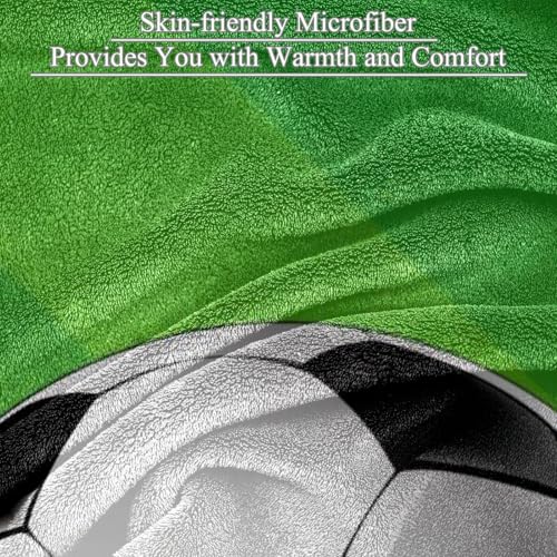 Couverture polaire soccer couverture plaid chaude douce lits canapés 150x100