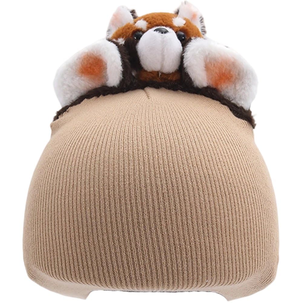 Luxylei Ski Helmet Cover, Suitable for Helmets of Ski, Snowboard, Skateboard - Fun Funny Gifts Cute Cartoon Red Panda Design for Kids Adults