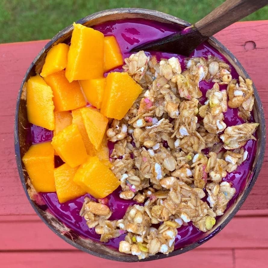 Miniatura 6 de Safe + Fair 3 Pack Granola Bundle - Gluten Free Birthday Cake Granola (12oz - 2pack)+Gluten-Free Key Lime Pie Granola (12oz - 1pack)