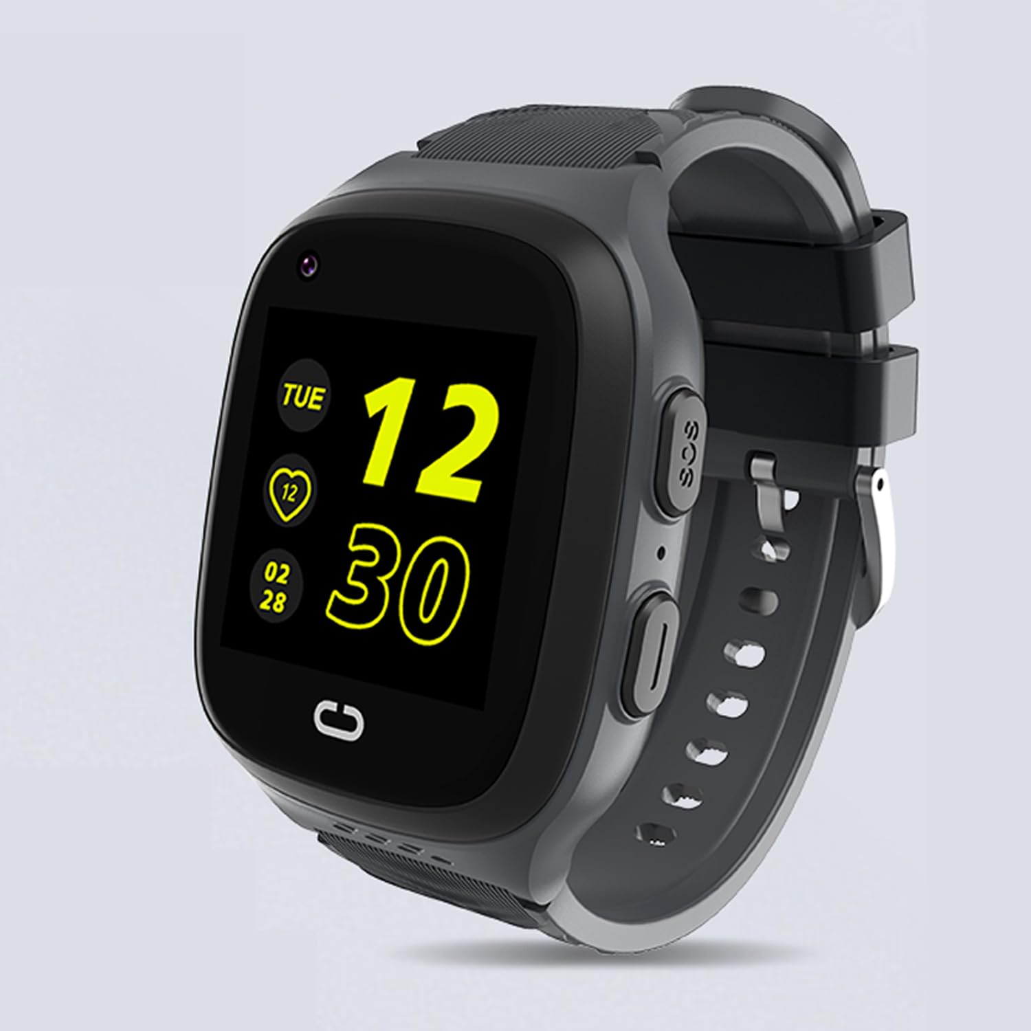 iFAST Kids Calling Smart Watch for Boys & Girls | 2-Way Voice Calling & Message | Sim Card | Selfie Camera | Parent Control App | Voice Chat | Android 8.1 with WiFi | LBS Location Tracking [ Black ] (B0DC4QPPW2) Amazon Price History, Amazon Price Tracker