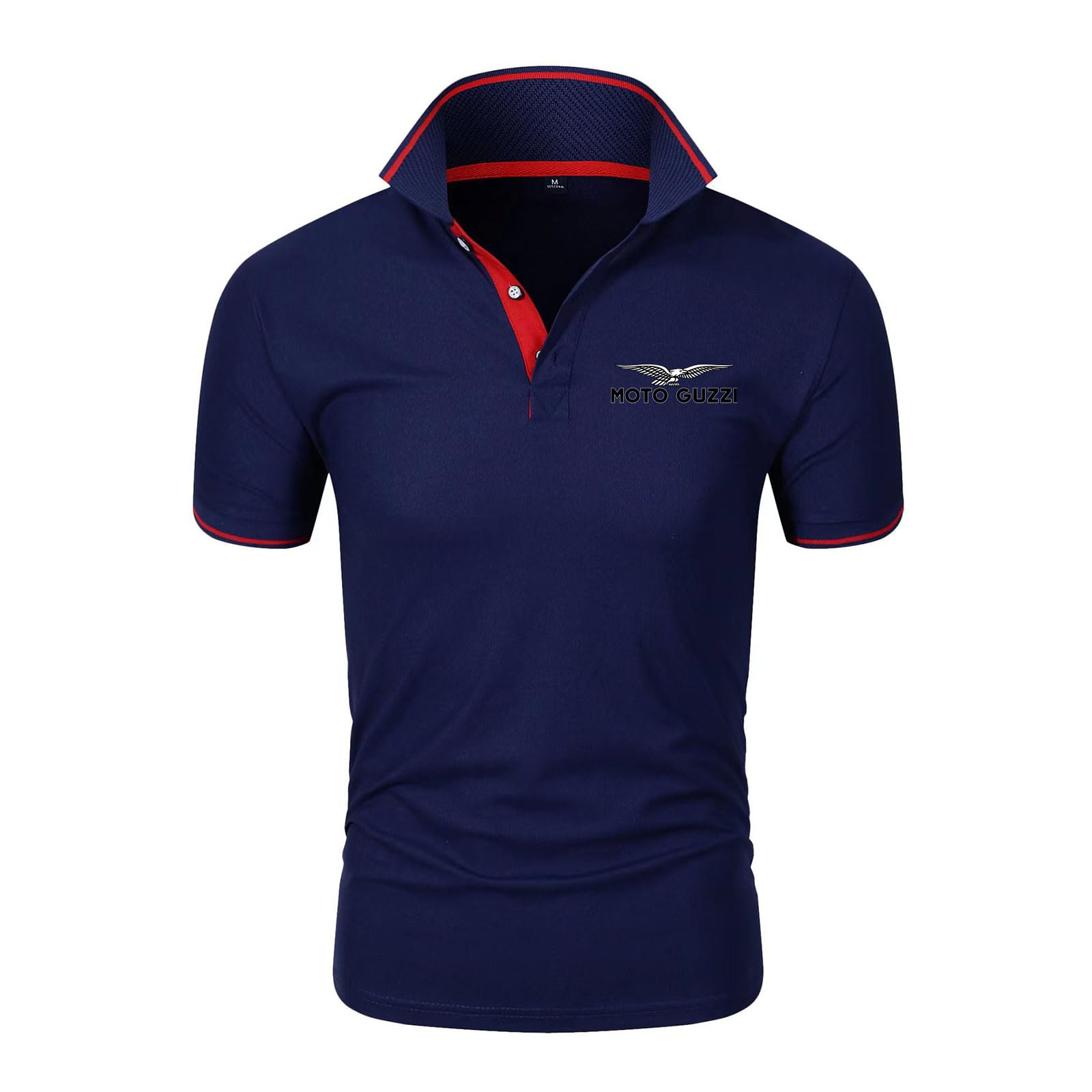 GLLUSA Hombres Polo para Scania Impresión Camisetas De Golf De Manga Corta Slim Fit tee Top Verano De Media Manga Casual Sudaderas Solapa