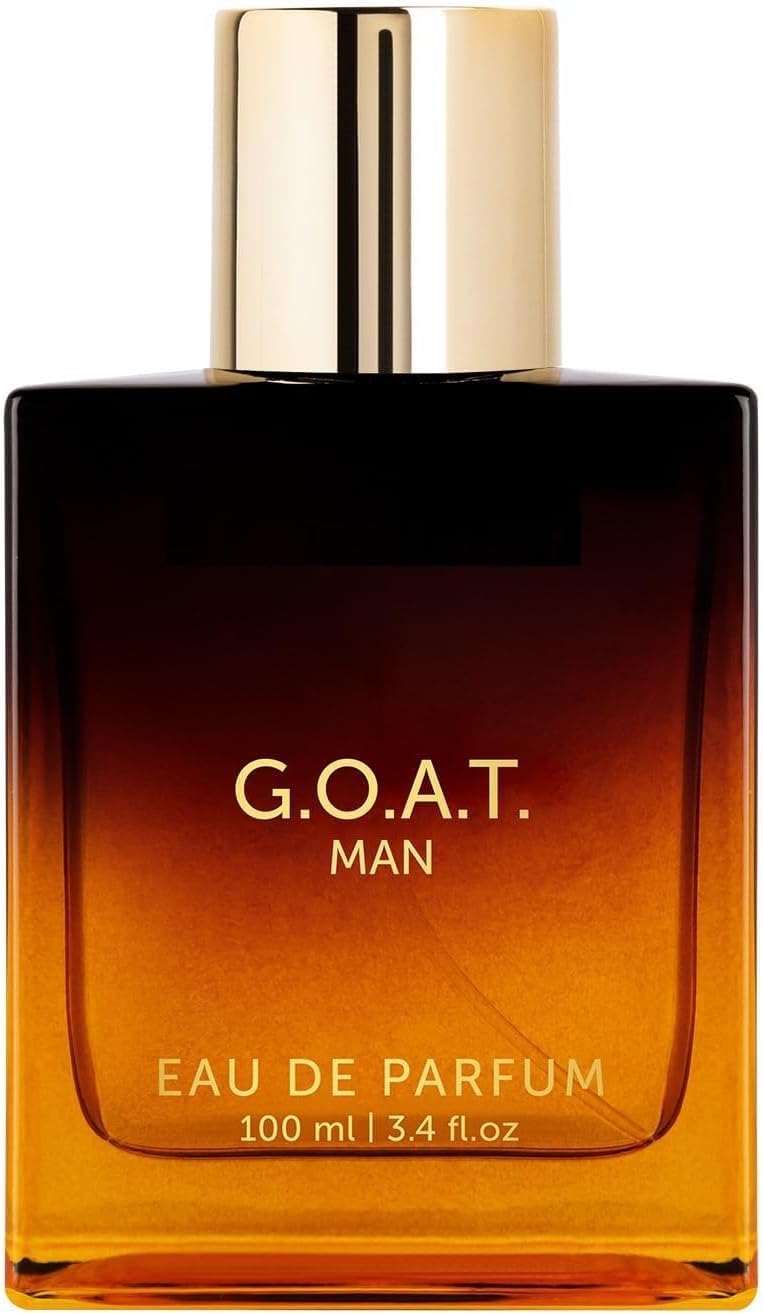 DK G.O.A.T Ma.n Eau de parfum à la bergamote, au patchouli et au vétiver | Parfum épicé et boisé de qualité supérieure pour homme, 100 ml