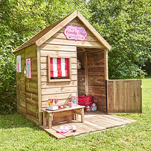 Soulet Heidi Wooden Playhouse with Patio - Image 3
