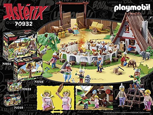 Playmobil 70932 Astérix : La hutte d'Abraracourcix- Astérix- Astérix- gaulois Aventure