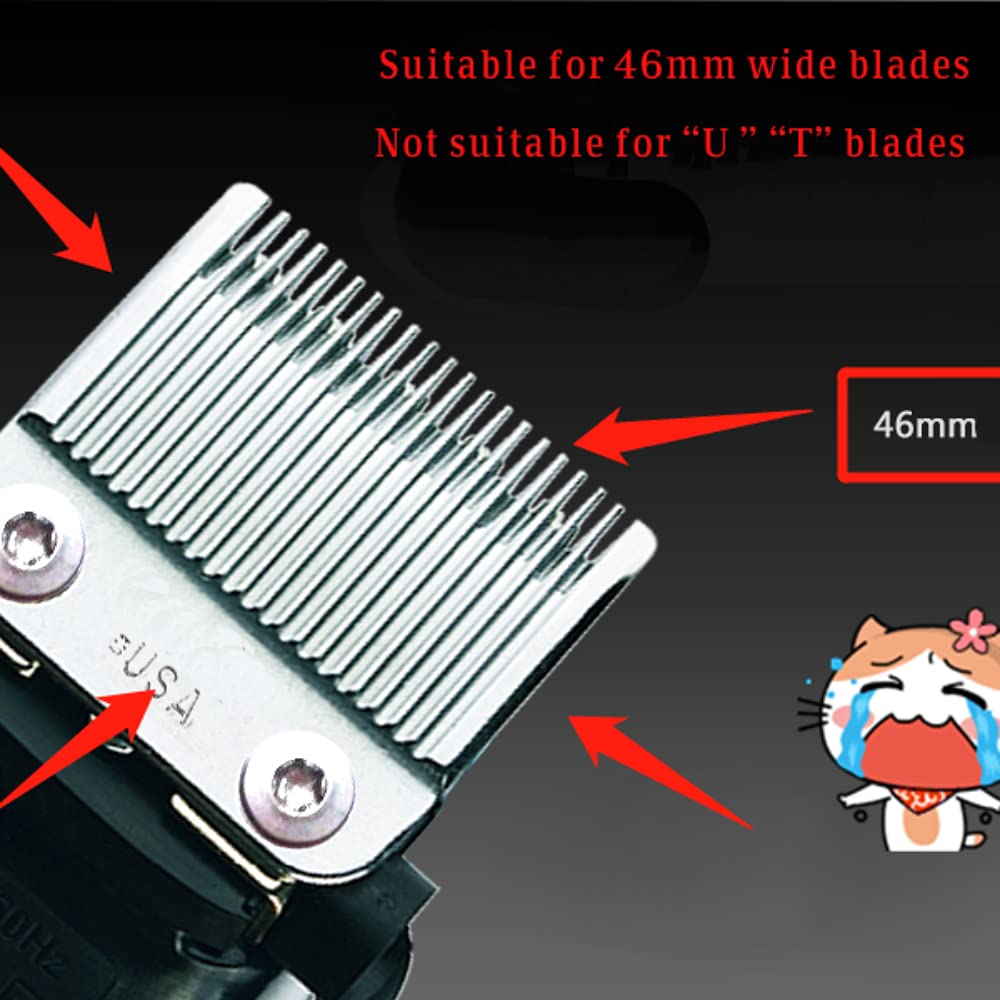 CherryC Professional Comb Set Specially, Clipper Guard Set Attachment Combs Portable Durable Metal for Premium Home