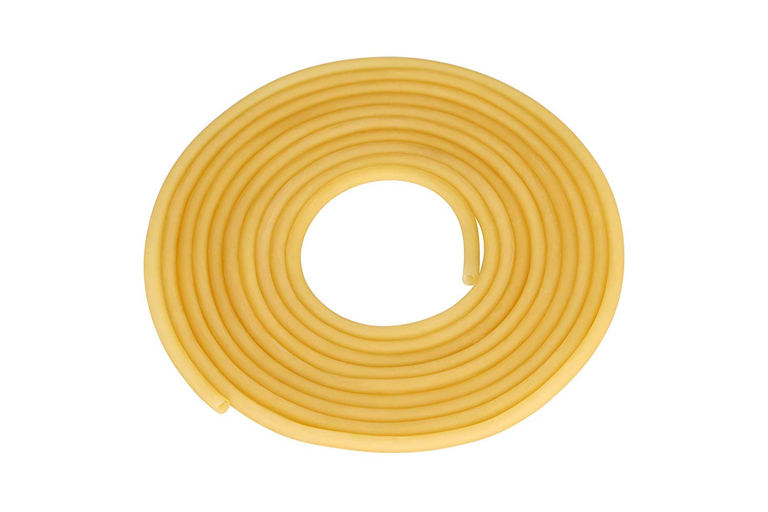 TEN-HIGH Natural Latex Rubber Tubing, 10 Meters 6x9mm Flexible Rubber Hose, Slingshot Catapult Surgical Tube Elastic Parts 10m Length, 0.16inch OD x 0.36inch ID