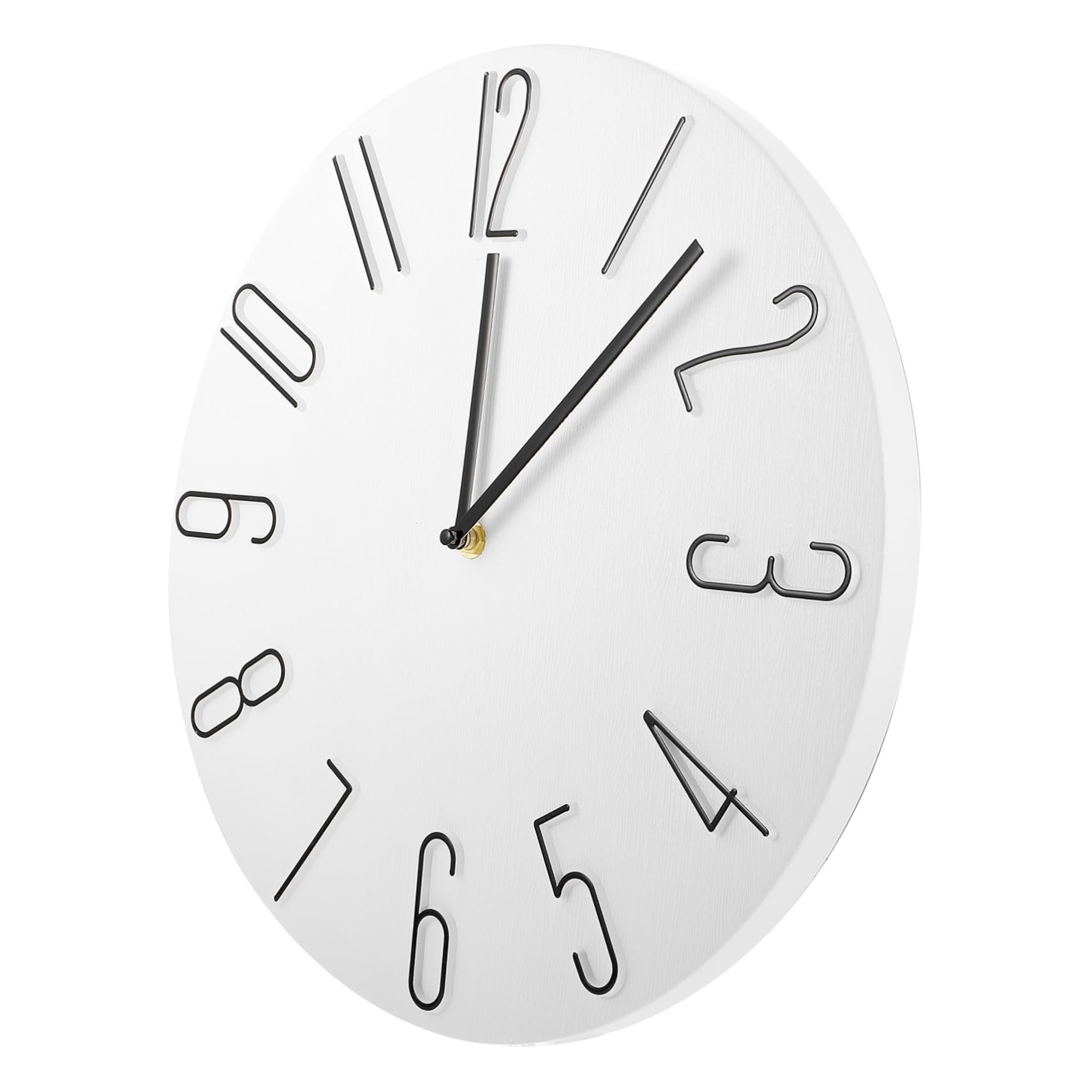 Horloge murale moderne décorative et silencieuse pour un sommeil sans bruit