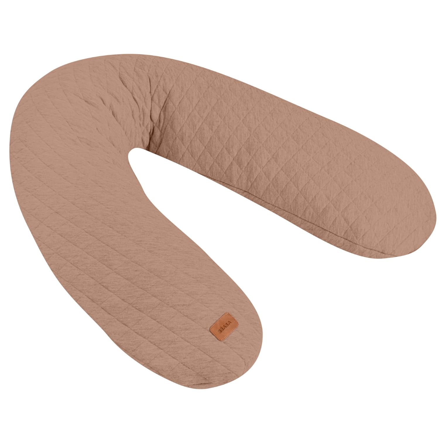 BÉABA Big Flopsy – Cuscino Allattamento e Gravidanza, Multifunzionale, Ideale per Dormire e Allattare, Supporto e Comfort Ottimale, Riposo Notturno, Tessuto Cotone Oeko-Tex – Cacao