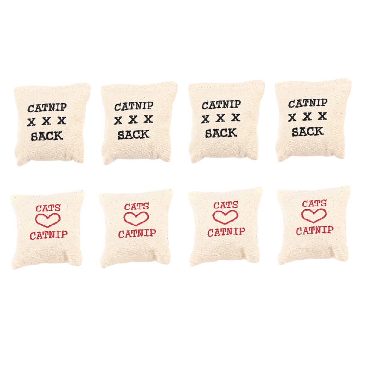 Beaupretty 30pièces Jouet Cataire pour Chat De Toile Rempli De Coton Accessoire Ludique pour Animaux Plusieurs Styles