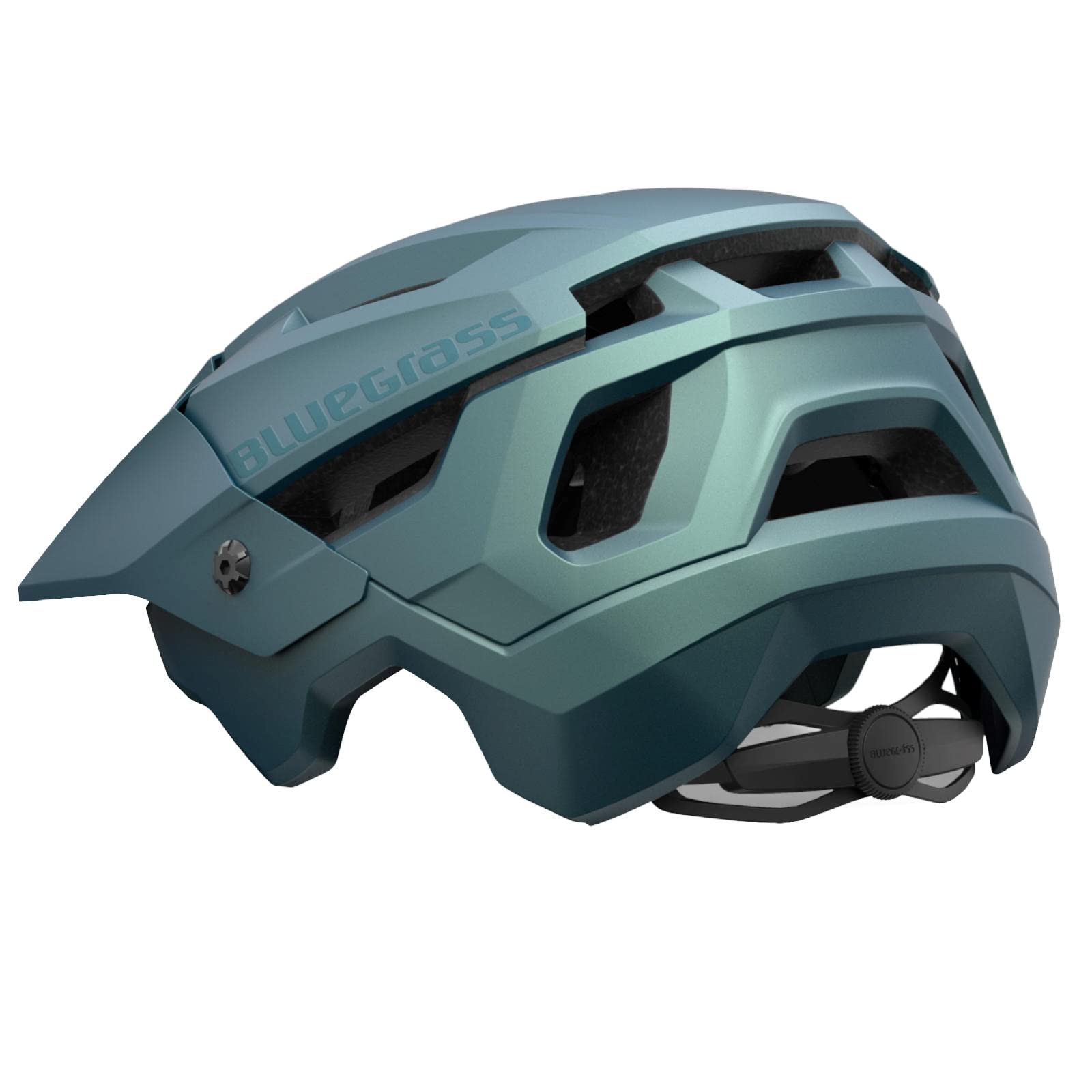 Bluegrass Fahrradhelm Rogue, Blau Matt, L, 571008