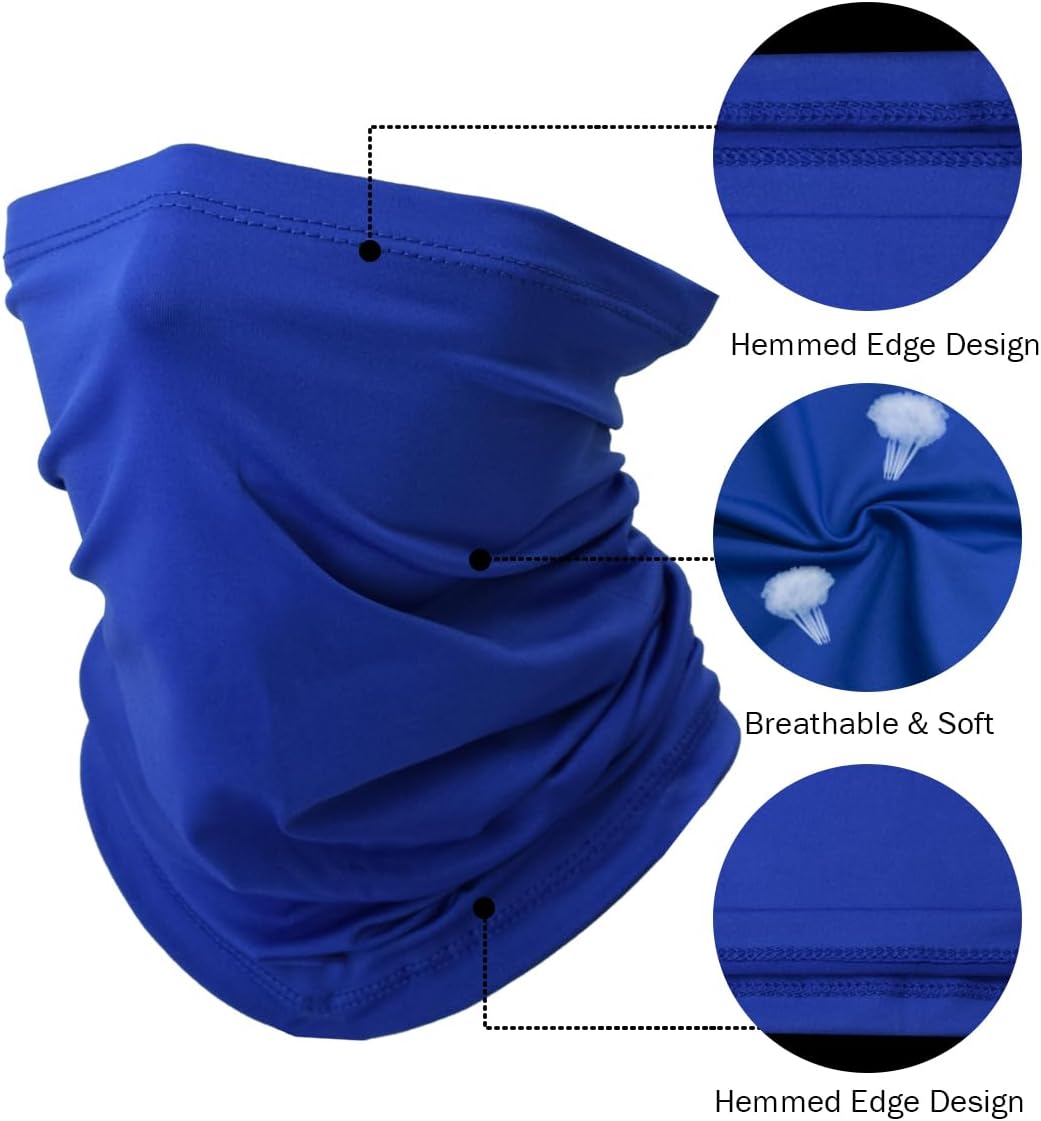 Fishing Neck Gaiter, Sun Protection Face Mask, Cooling Neck Shield Scarf Cycling Balaclava Bandana for Men and Women - Image 3