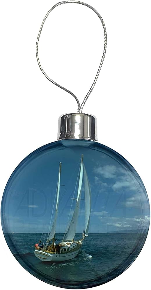 Boat christmas bauble Clearance