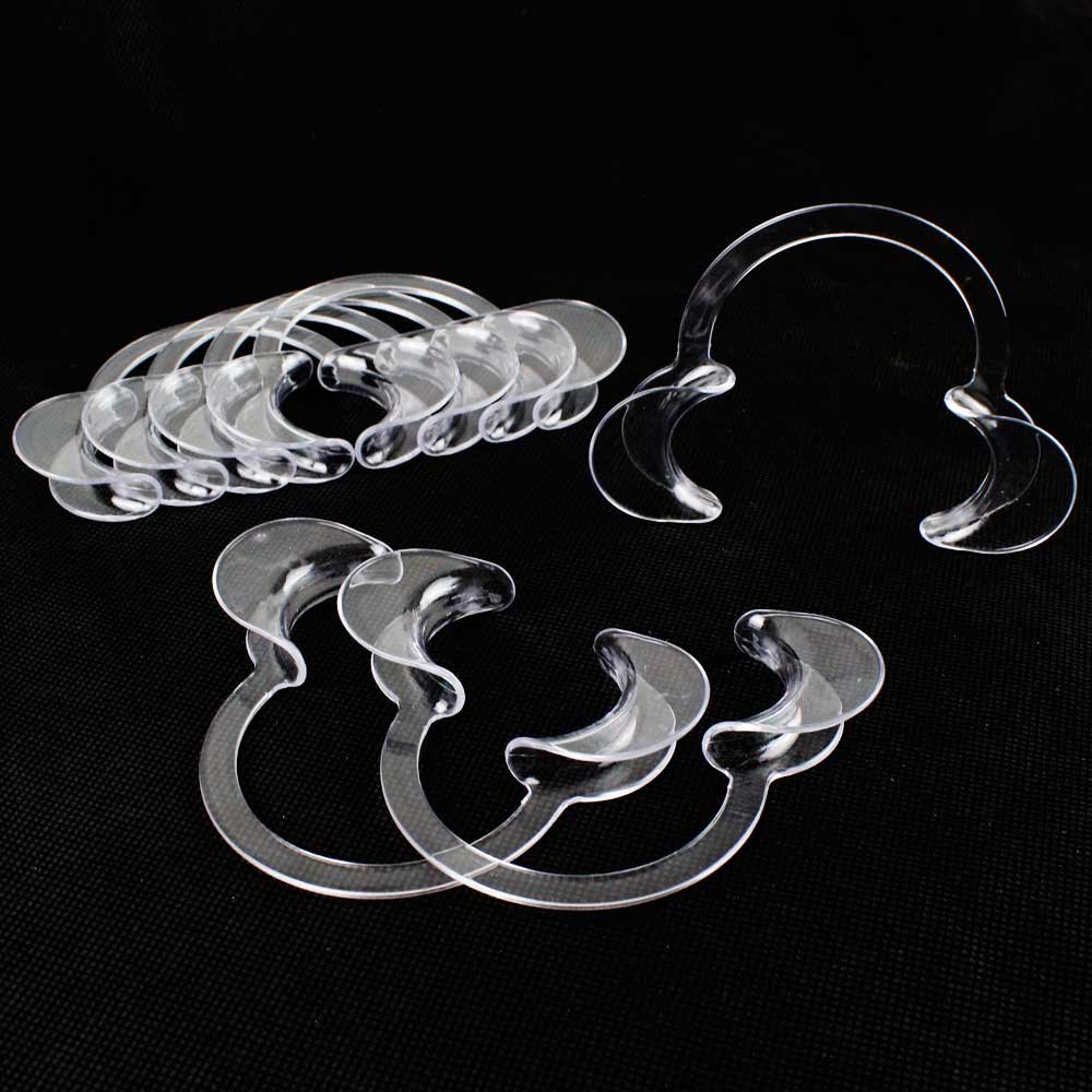 Airgoesin Dental Mouth Opener Cheek Retractors, 18pcs Mouthpieces for