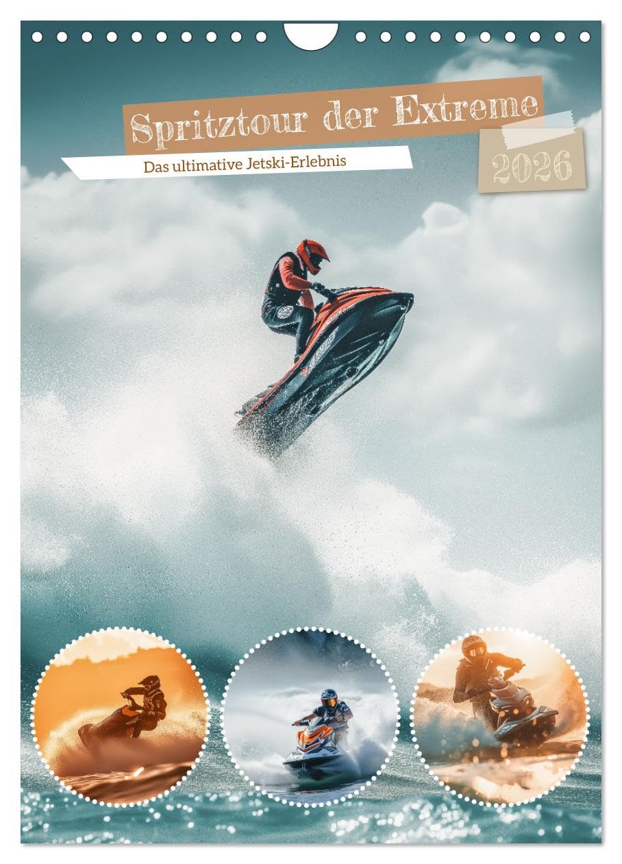 A joyride of extremes UK-Version (Wall Calendar 2026 DIN A4 Portrait), CALVENDO 12 Month Wall Calendar — image 1