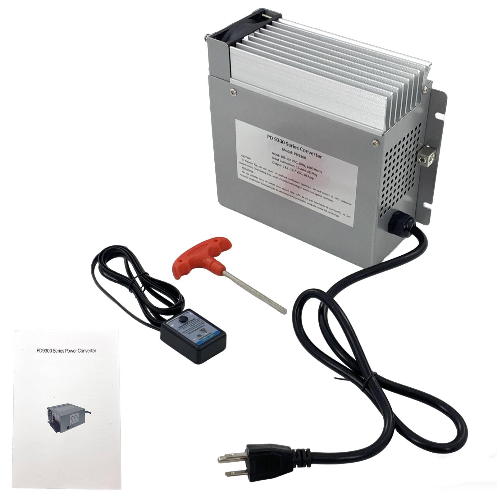 Photo 1 of ZHENYUAN PD9360 Power Converter 60Amp 120V to 12V RV Converter/Charger Compatible with PD9300 Series RV Camper Caravans/Trailer/Battery 1000W