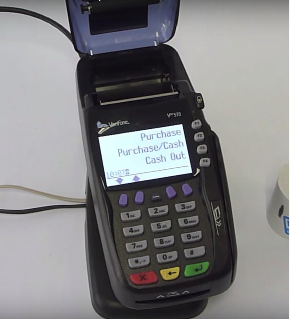 VeriFone VX 570 Dial Up Credit Card Processing Terminal
