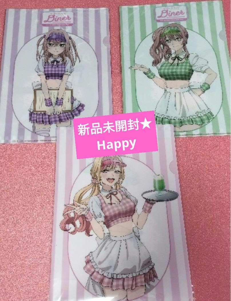 着せ恋スマイルベースカフェ限定★クリアファイル3種類喜多川海夢★乾紗寿叶★乾心寿 Amazon.co.jp: 着せ恋スマイルベースカフェ限定クリアファイル3