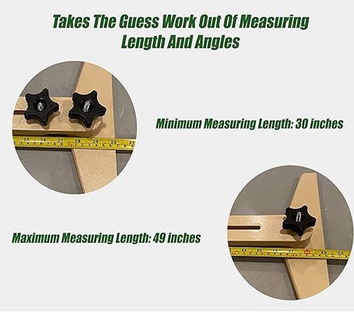 Miniatura 6 de Plantilla de peldaños de escalera, ajustable en longitud, herramienta profesional de plantilla de peldaños de escalera, herramienta de diseño de