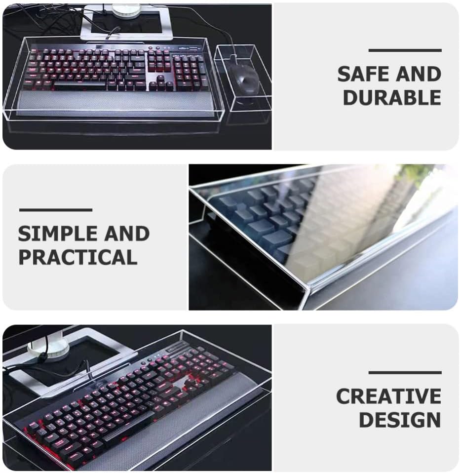 Mechanical Keyboards Acrylic Keyboard Clear Cover: Protector Cover Mechanical Anti-cat Protector Visible Case Accessory Clear Sheet s