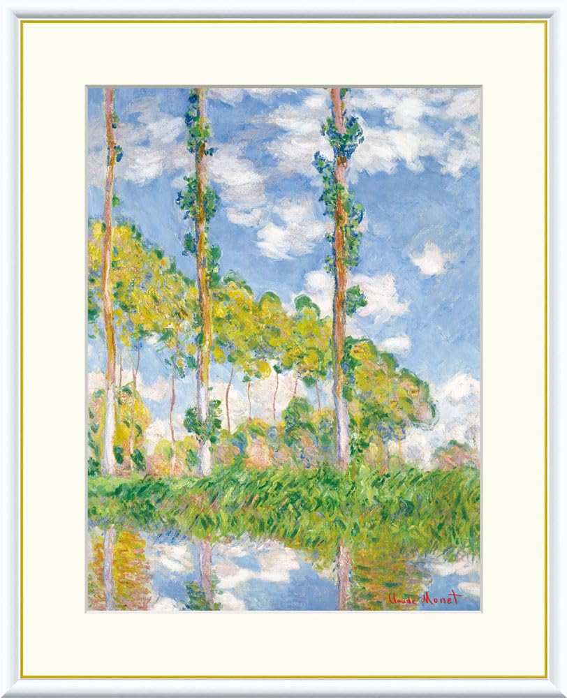 Amazon.co.jp: JHA インテリア 油絵 額入り 額絵 世界の名画 モネ「陽
