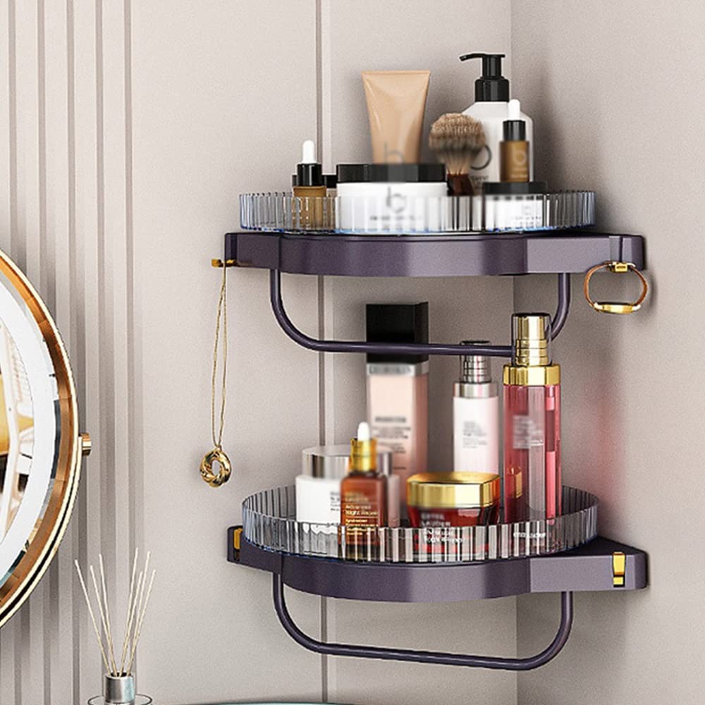 Étagère de salle de bain d'angle pour organiser vos matins bien-être