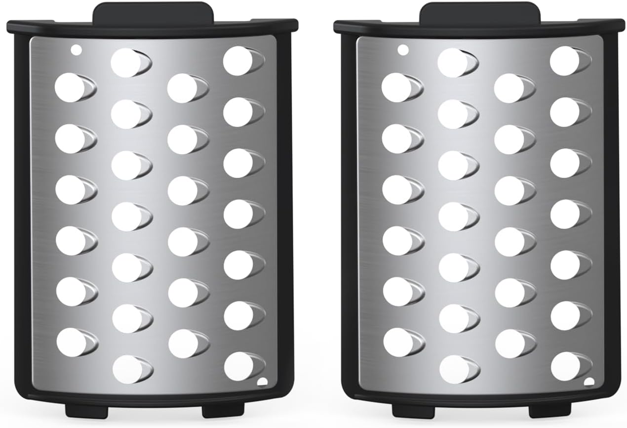 Electric Cheese Grater Attachments, Grinding Blade, Grind Cheese,Nuts, Peanuts, Oreos And Other Ingredients (1 Pair)